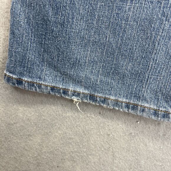 Levis 515 Jeans Womens Size 12 s Blue High Rise Cotton Stretch Bootcut Fit Denim - Picture 8 of 16